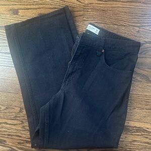 Abercrombie & Fitch High Rise Black Jeans